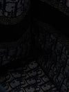 Blue & Ecru Large Book Tote