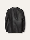 Black Leather Blazer