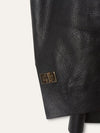 Black Leather Blazer