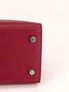 Kelly Sellier 25 Touch Rubis & Framboise Madame and Croco With PHW 2022 U Stamp