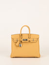 Birkin 25 Paille Veau Togo With PHW 2025 K Stamp