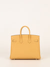 Birkin 25 Paille Veau Togo With PHW 2025 K Stamp