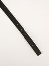 Black LV Initials Embossed 20mm Belt With GHW