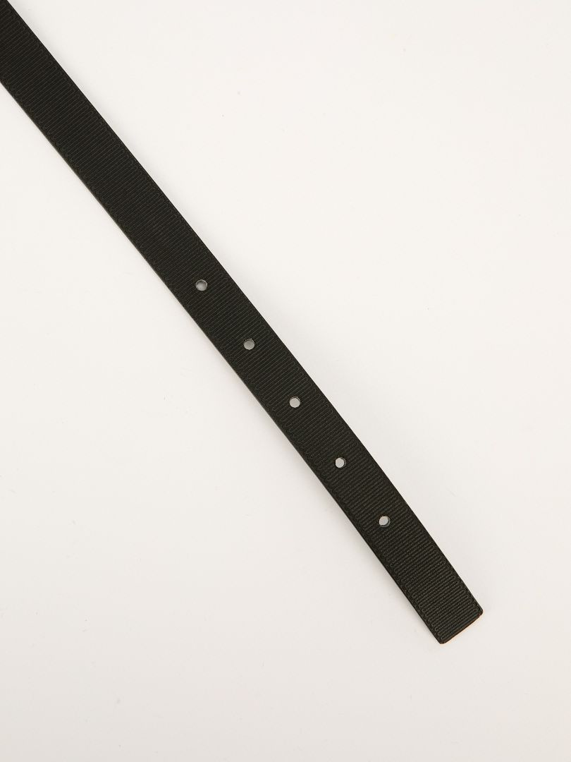 Black LV Initials Embossed 20mm Belt With GHW