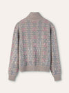 Pink 22K Sequined Turtleneck Jumper