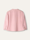 Pink 2016 Cruise Cotton Tweed Jacket
