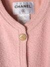 Pink 2016 Cruise Cotton Tweed Jacket