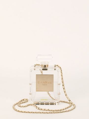 Chanel No.5 Perfume Minaudière Clutch