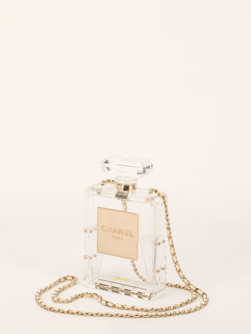 Chanel No.5 Perfume Minaudière Clutch