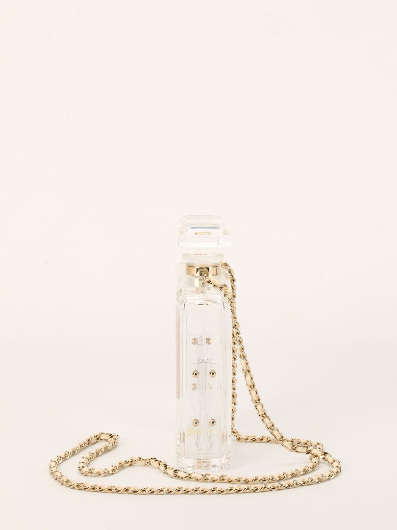 Chanel No.5 Perfume Minaudière Clutch