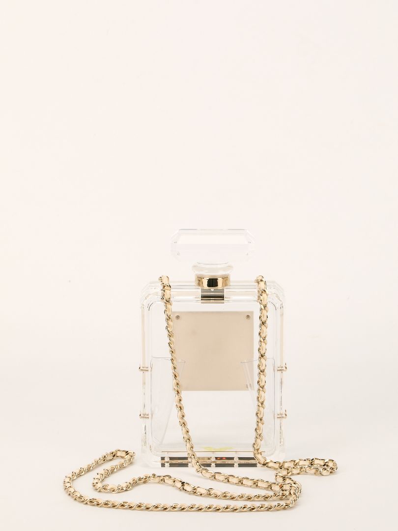 Chanel No.5 Perfume Minaudière Clutch