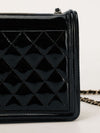 Black Boy Brick Flap Bag With SHW