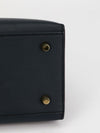 Kelly Contour Sellier 28 Blue Indigo & Rouge H Veau Epsom With GHW 2015 T Stamp