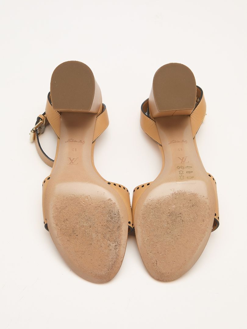 Caramel Mahina Block Heels