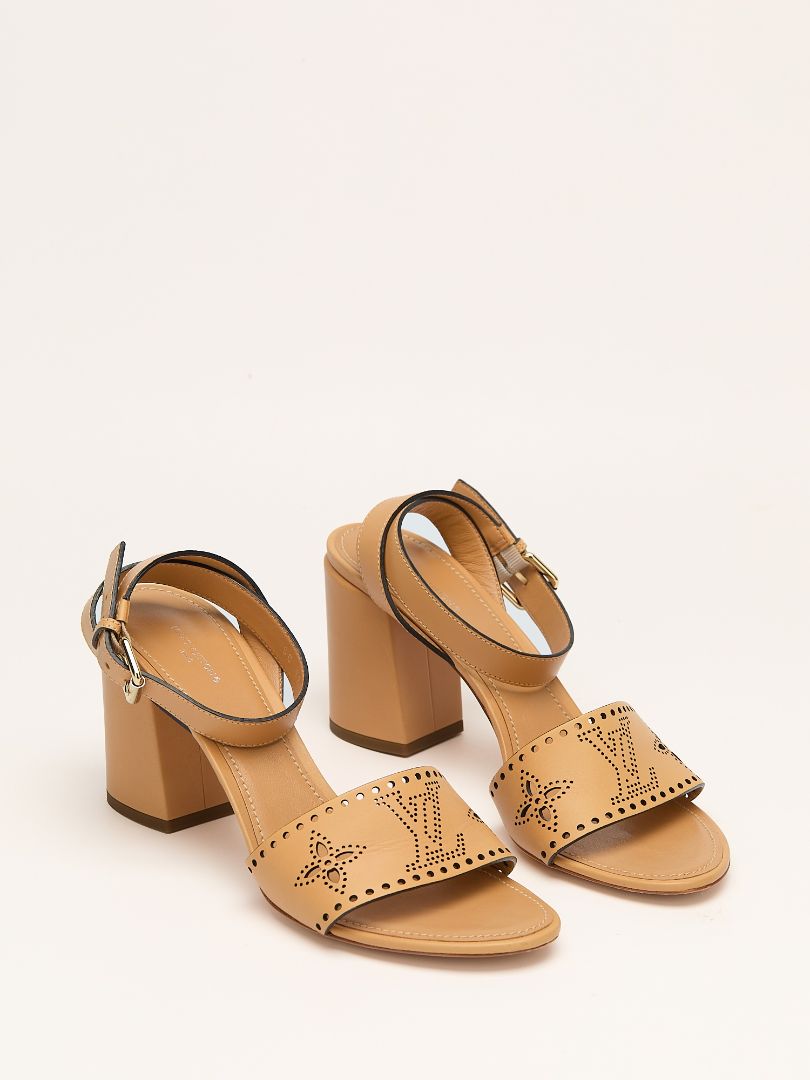 Caramel Mahina Block Heels