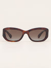 Tortoise Shell Rectangle Sunglasses