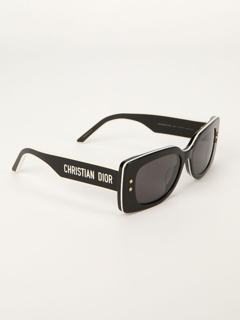 Black & White DiorPacific S1U Sunglasses