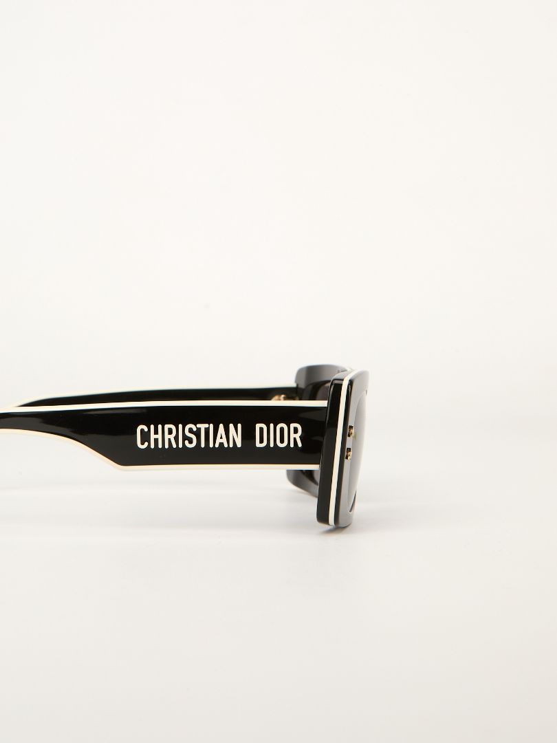 Black & White DiorPacific S1U Sunglasses