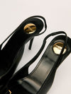 Black Babylone Breteuil Slingback Pumps