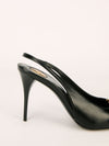 Black Babylone Breteuil Slingback Pumps