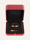 Rose Gold Love Bracelet-Medium Model With 4 Diamonds