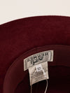 Bordeaux Rabbit Felt Fedora
