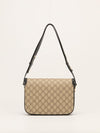 Ebony & Black Medium 1955 Horsebit Shoulder Bag