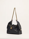 Navy 25 Small Handbag With GHW