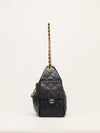 Navy 25 Small Handbag With GHW