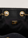 Navy 25 Small Handbag With GHW