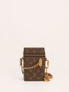 Monogram Phone Box Bag With GHW