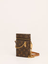 Monogram Phone Box Bag With GHW