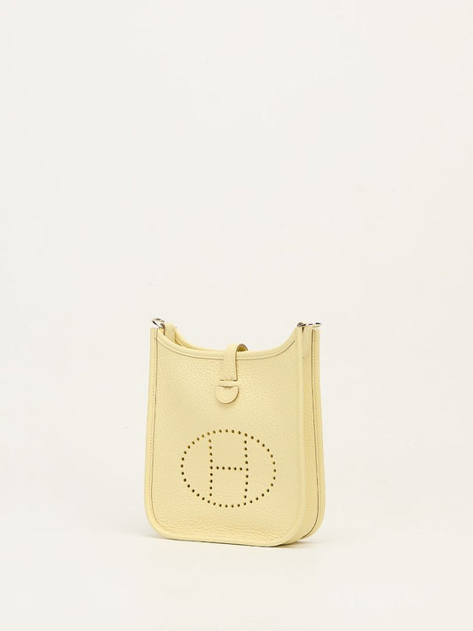 Evelyne 16 Jaune Milton Taurillon Clemence Bag With PHW 2024 W Stamp
