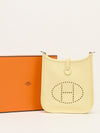 Evelyne 16 Jaune Milton Taurillon Clemence Bag With PHW 2024 W Stamp