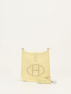 Evelyne 16 Jaune Milton Taurillon Clemence Bag With PHW 2024 W Stamp