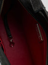Black Medium Python Gabrielle Hobo Bag