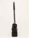 Black Medium Python Gabrielle Hobo Bag
