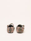 Multi Gem Embellished Mary Jane Flats