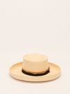 Black Gambler Panama Straw Hat