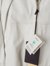 White Hooded Leather Jacket