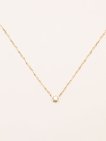 Yellow Gold Cartier d'Amour Pendant Brilliant-cut Diamond Necklace