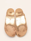 Metallic Gold Dad Sandals