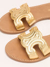 Gold Triomphe Slides
