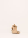 Raffia Mini Classic Square Flap Bag With GHW
