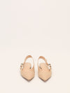 Nude J'Adior Slingback Flats