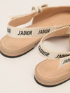 Nude J'Adior Slingback Flats
