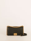 Black Medium Caviar Boy Bag With GHW