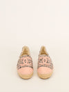 Pink Tweed Espadrilles