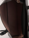 Black Large Saffiano Leather Double Tote