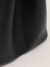 Black Large Saffiano Leather Double Tote